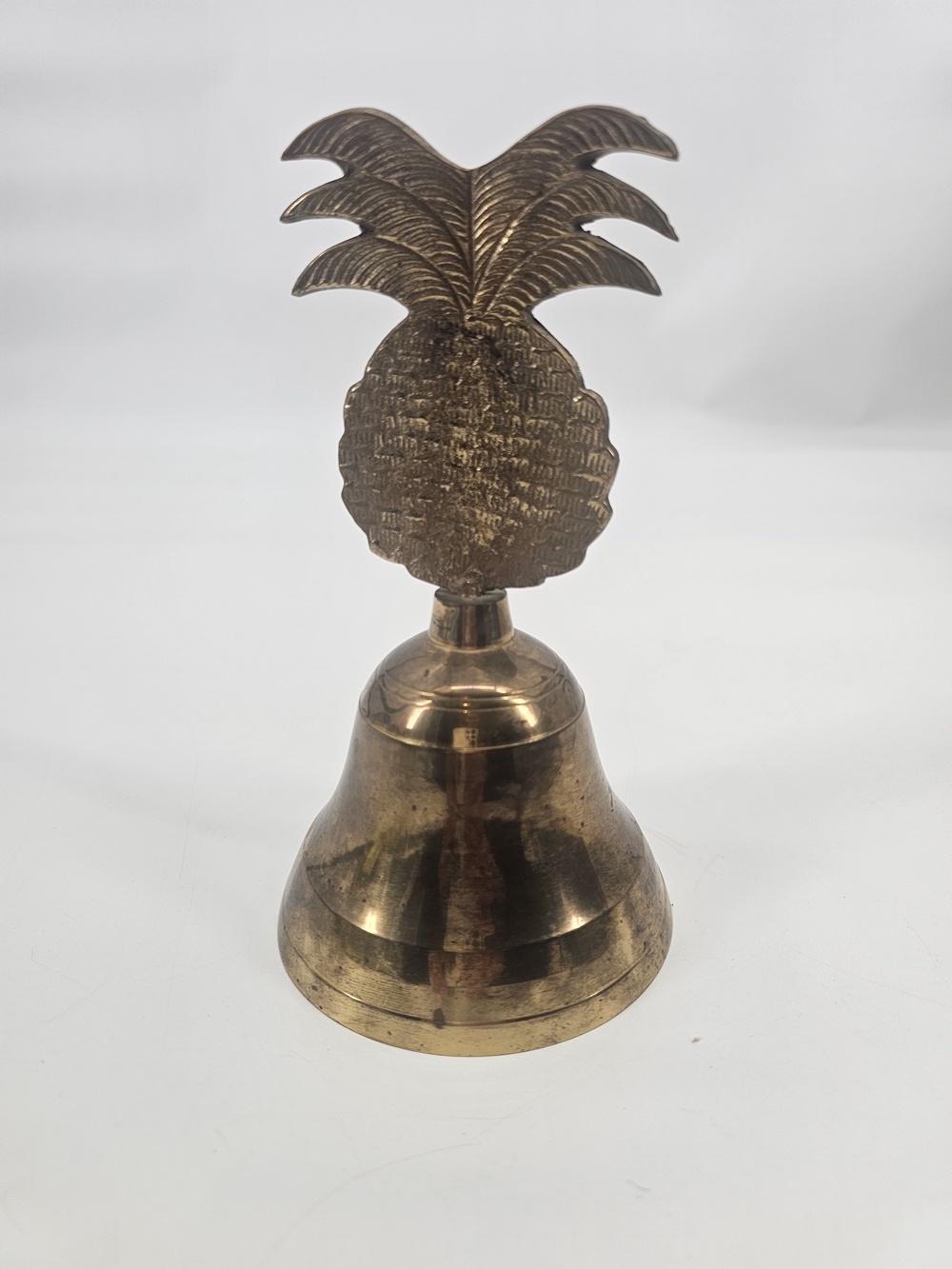 Solid Brass Pineapple Accent Bell Handmade In India